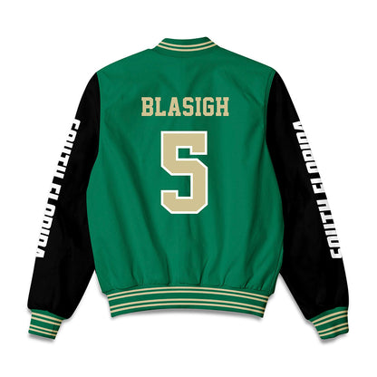 USF - NCAA Women's Basketball : Vittoria Blasigh - Bomber Jacket-1