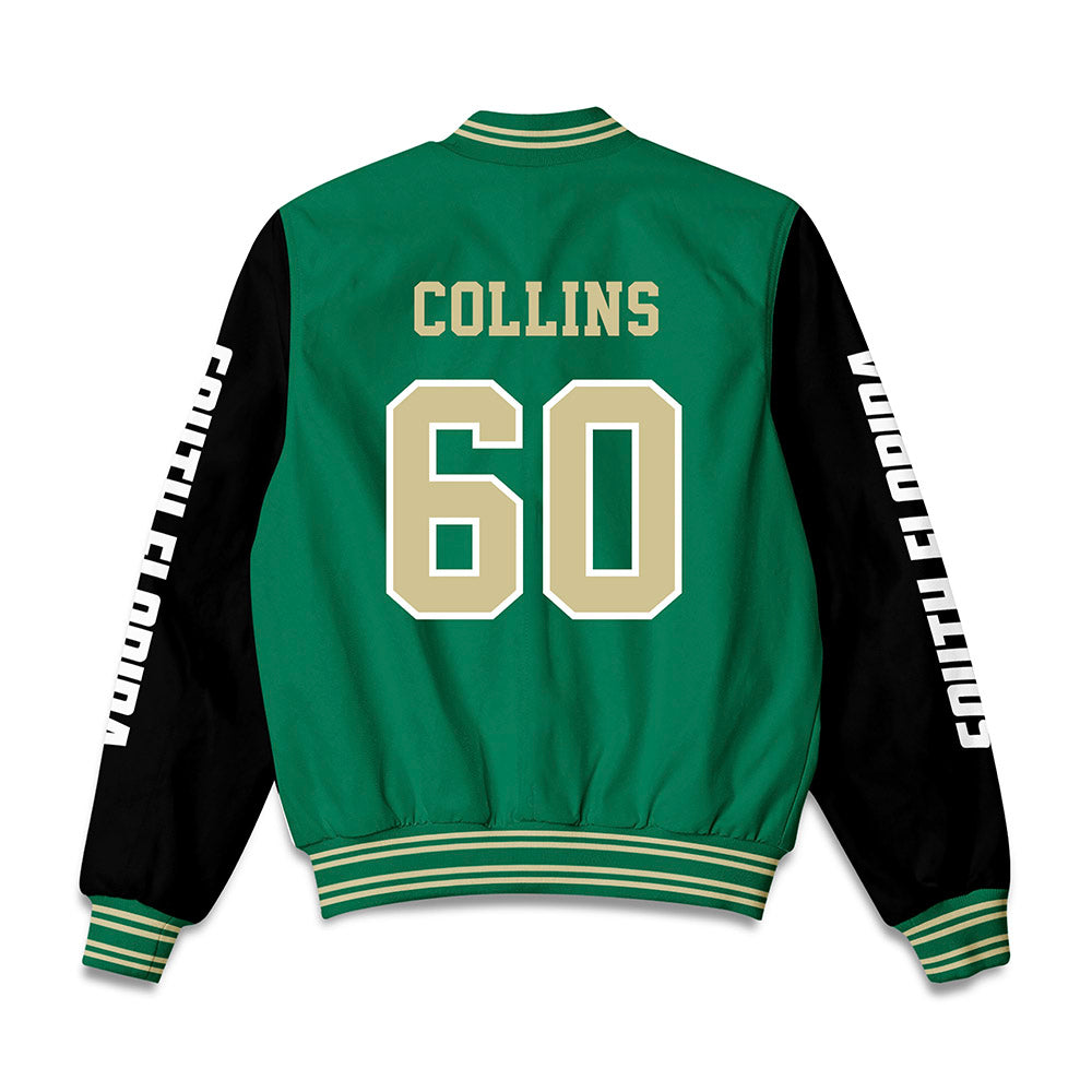 USF - NCAA Football : Khalil Collins - Bomber Jacket-1