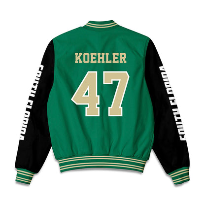 USF - NCAA Baseball : Evan Koehler - Bomber Jacket-1