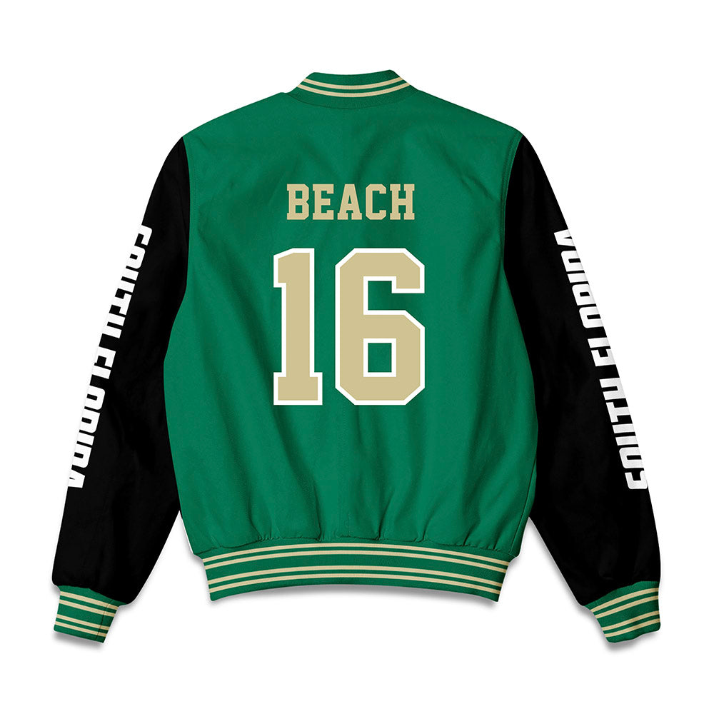 USF - NCAA Baseball : Easton Beach - Bomber Jacket-1