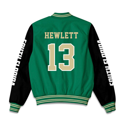 USF - NCAA Football : Locklan Hewlett - Bomber Jacket-1