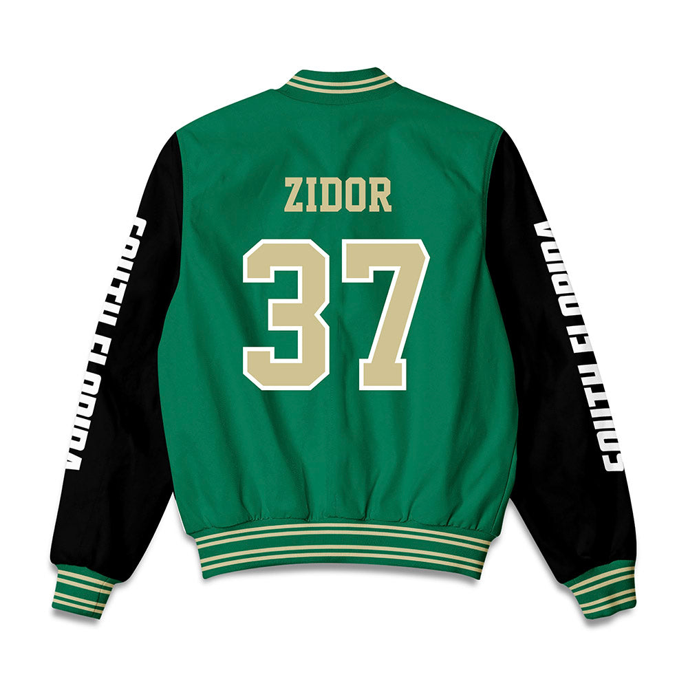 USF - NCAA Football : Victor Zidor - Bomber Jacket-1