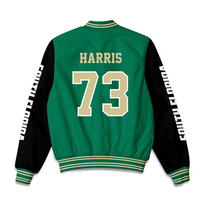 USF - NCAA Football : Caleb Harris - Bomber Jacket-1