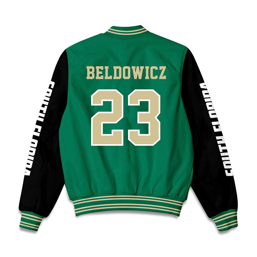 USF - NCAA Softball : Lexi Beldowicz - Bomber Jacket-1