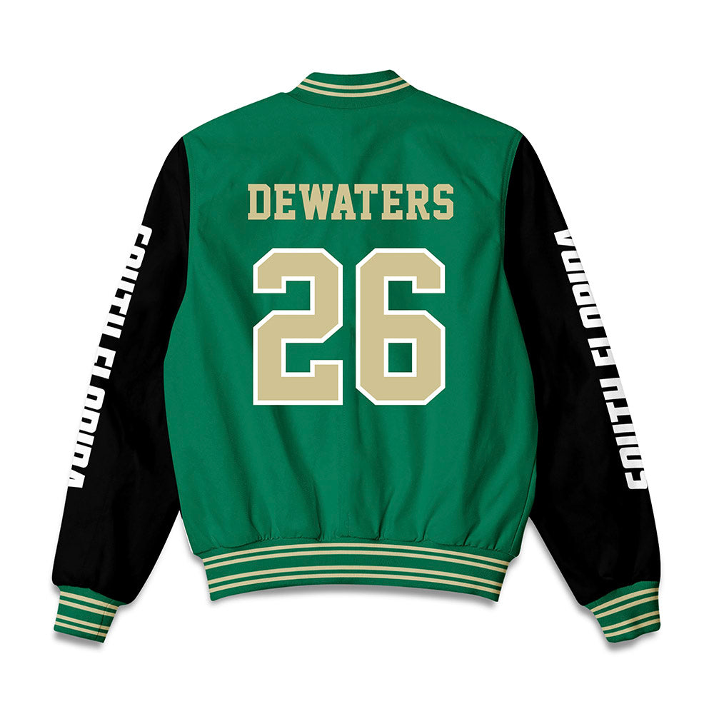 USF - NCAA Softball : Alice DeWaters - Bomber Jacket