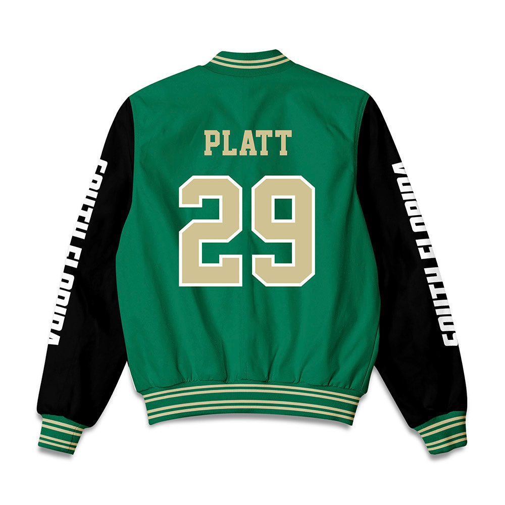 USF - NCAA Football : Deylen Platt - Bomber Jacket