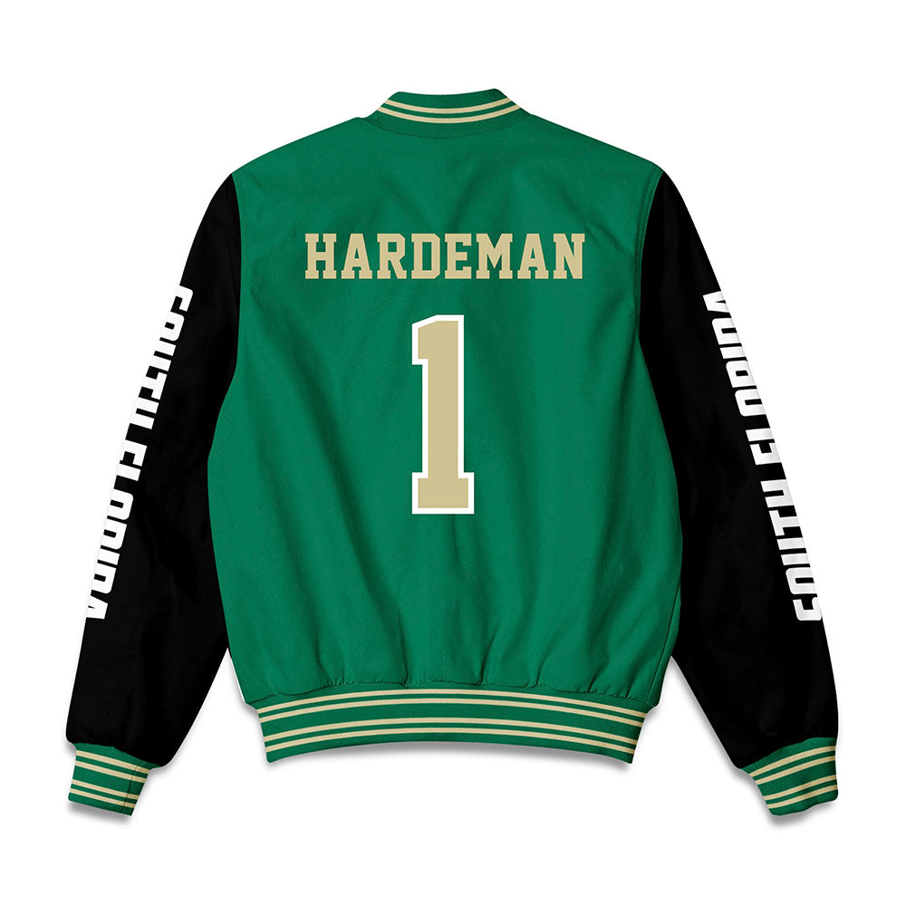 USF - NCAA Football : Joshua Hardeman - Bomber Jacket-1