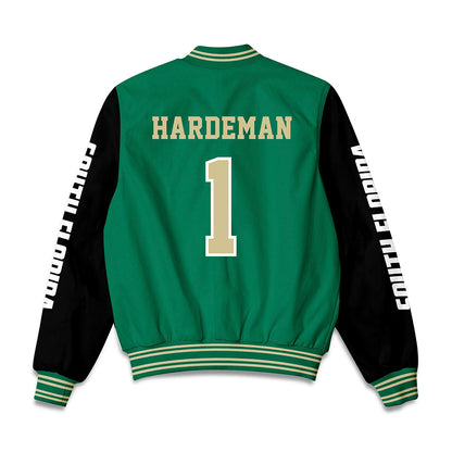 USF - NCAA Football : Joshua Hardeman - Bomber Jacket-1