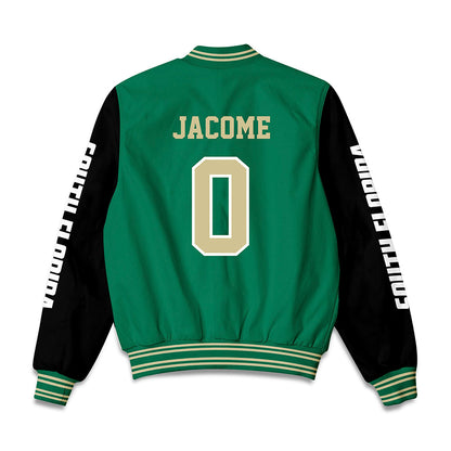 USF - NCAA Baseball : Carlos Jacome - Bomber Jacket