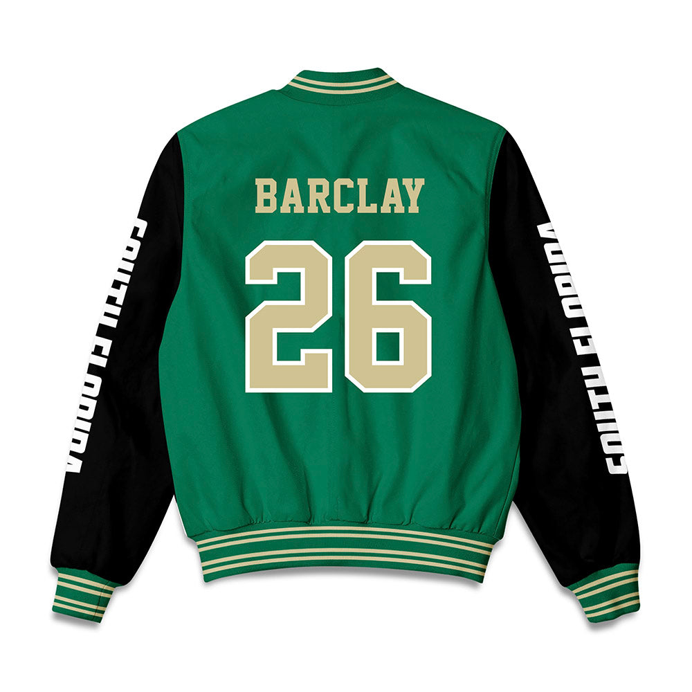 USF - NCAA Men's Soccer : Jemone Barclay - Bomber Jacket