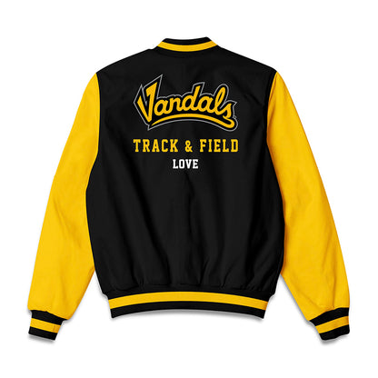 Idaho - NCAA Men's Track & Field : Gabe Love - Bomber Jacket-1
