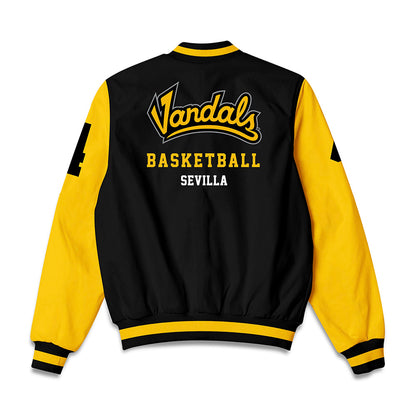 Idaho - NCAA Men's Basketball : Aidan Sevilla - Bomber Jacket-1