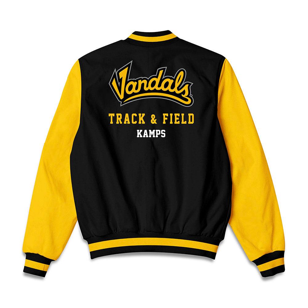 Idaho - NCAA Women's Track & Field : Tesse Kamps - Bomber Jacket-1