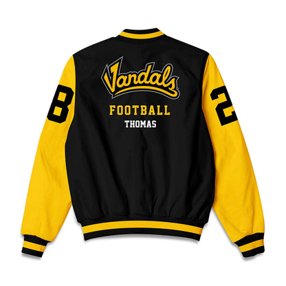 Idaho - NCAA Football : Nathaniel Thomas - Bomber Jacket-1