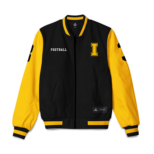 Idaho - NCAA Football : Joshua Wood - Bomber Jacket-0