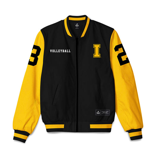 Idaho - NCAA Women's Volleyball : Aleina Manaois - Bomber Jacket-0