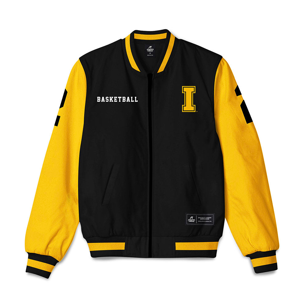 Idaho - NCAA Women's Basketball : Sarah Brans - Bomber Jacket-0