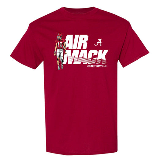 Alabama - NCAA Football :  Austin Mack  x Roll Tide Willie -  tshirt Individual Caricature