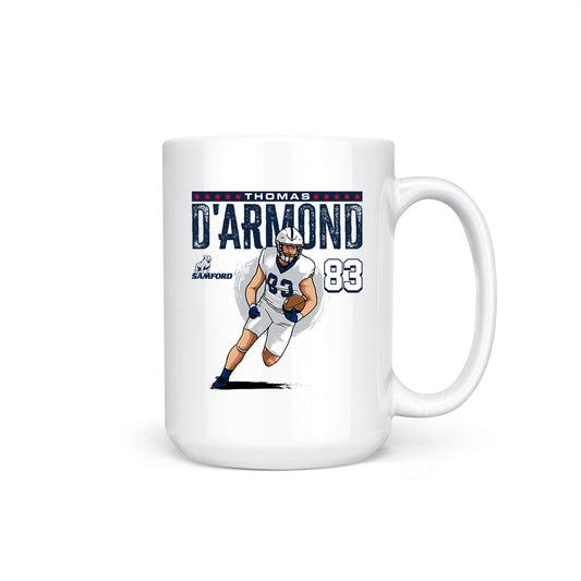 Samford - NCAA Football : Thomas D'Armond - Coffee Mug-0