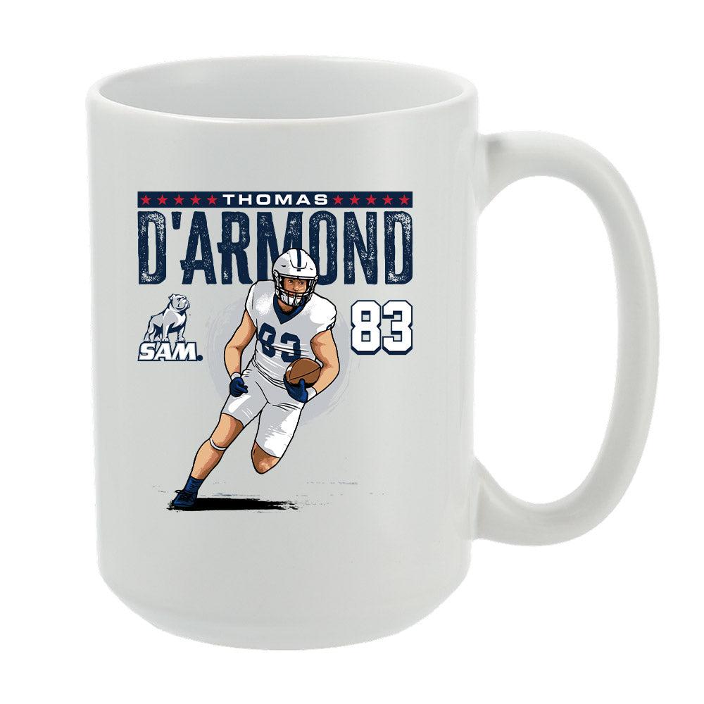 Samford - NCAA Football : Thomas D'Armond - Mug