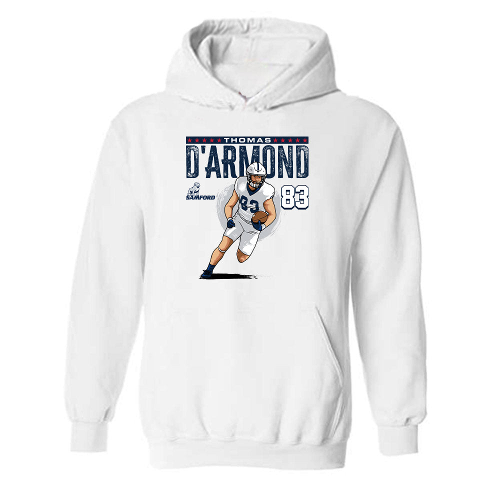 Samford - NCAA Football : Thomas D'Armond - Hooded Sweatshirt-0