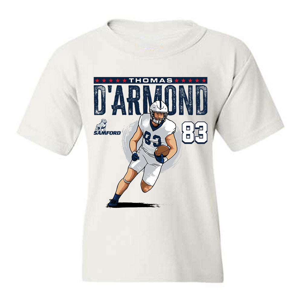 Samford - NCAA Football : Thomas D'Armond - Youth T-Shirt-0