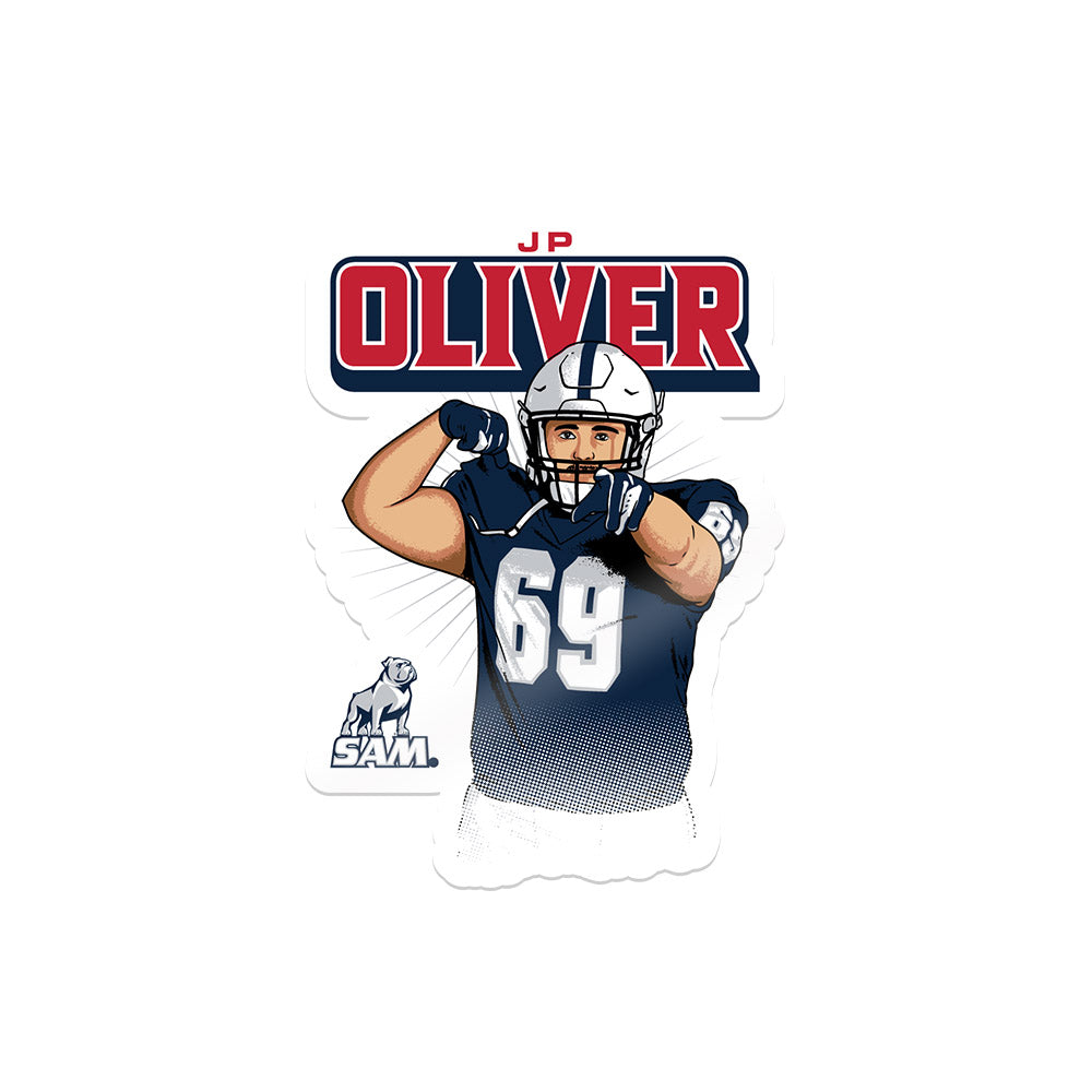 Samford - NCAA Football : JP Oliver - Sticker