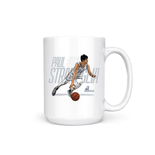 Samford - NCAA Men's Basketball : Paul Stramaglia - Caricature Coffee Mug-0