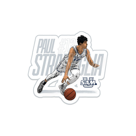 Samford - NCAA Men's Basketball : Paul Stramaglia - Stickers