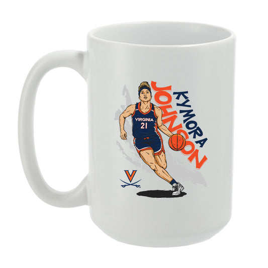 Virginia - NCAA Women's Basketball : Kymora Johnson - Mug