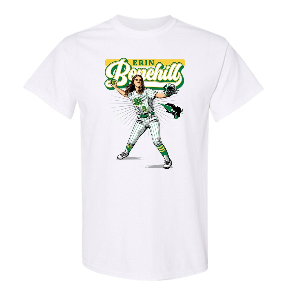 OKBU - NCAA Softball : Erin Bonehill - T-Shirt Individual Caricature