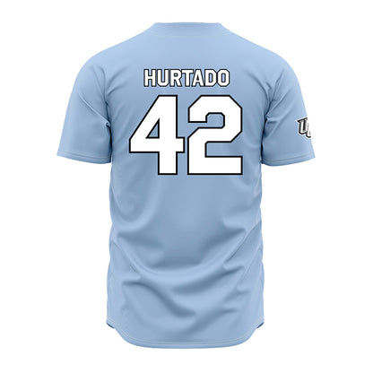 Central Florida - NCAA Baseball : Sebastian Hurtado - Canaveral Blue Jersey-1