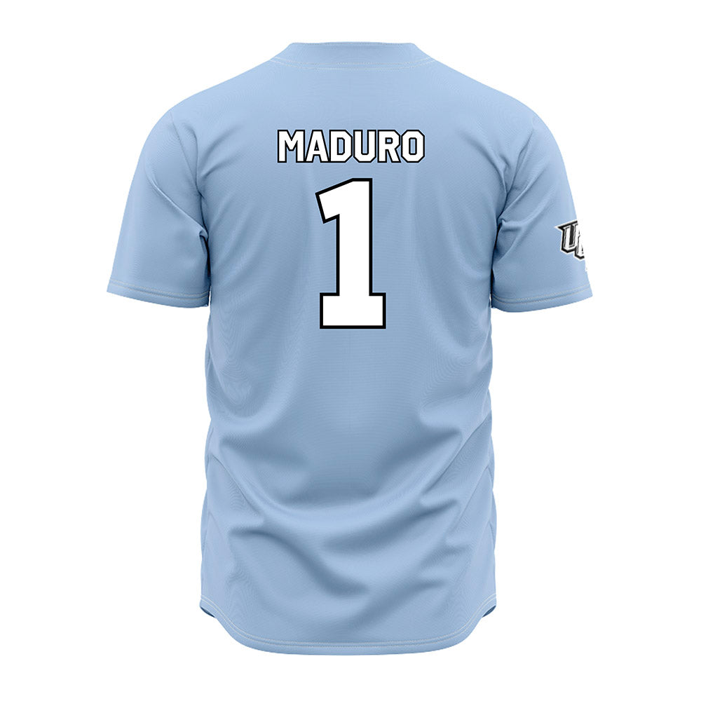 Central Florida - NCAA Baseball : Kendrey Maduro - Canaveral Blue Jersey-1