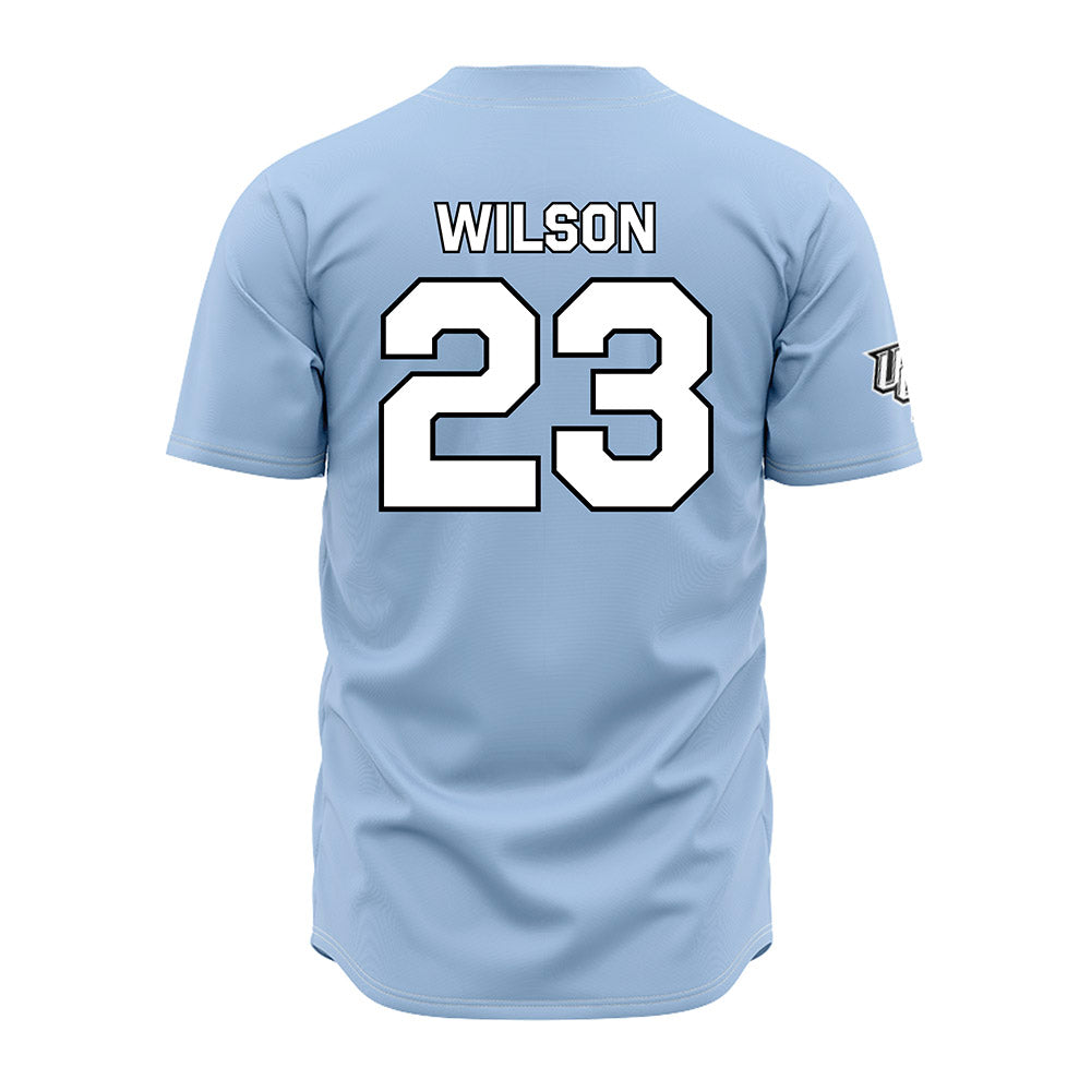 Central Florida - NCAA Baseball : Mason Wilson - Canaveral Blue Jersey-1