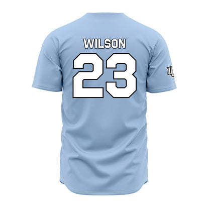 Central Florida - NCAA Baseball : Mason Wilson - Canaveral Blue Jersey-1
