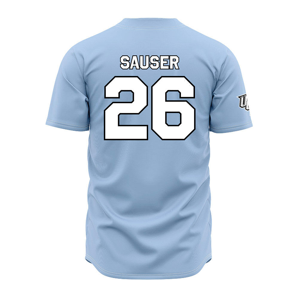 Central Florida - NCAA Baseball : Matt Sauser - Canaveral Blue Jersey-1