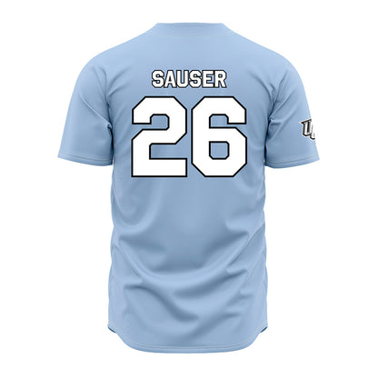 Central Florida - NCAA Baseball : Matt Sauser - Canaveral Blue Jersey-1