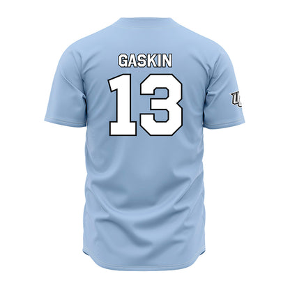 Central Florida - NCAA Baseball : Cayden Gaskin - Canaveral Blue Jersey-1