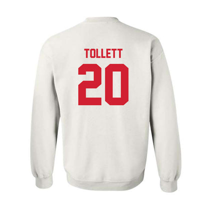 Louisiana - NCAA Baseball : JR Tollett - Classic Shersey Crewneck Sweatshirt-1