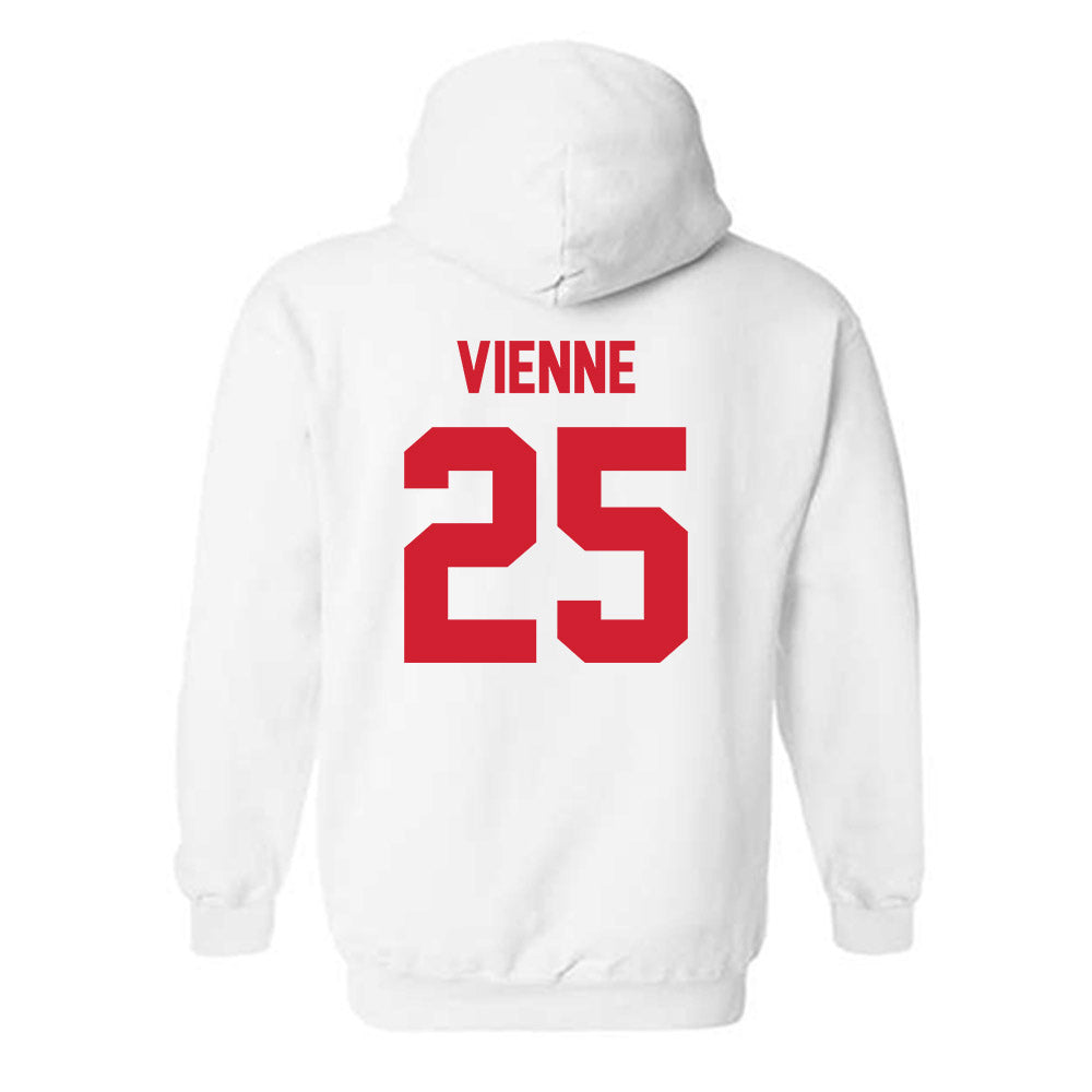 Louisiana - NCAA Baseball : Patrick Vienne - Vintage Hooded Sweatshirt Classic Shersey