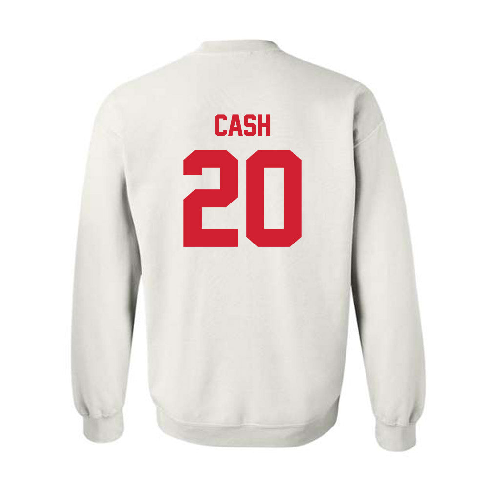Louisiana - NCAA Baseball : Steven Cash - Vintage Crewneck Sweatshirt Classic Shersey