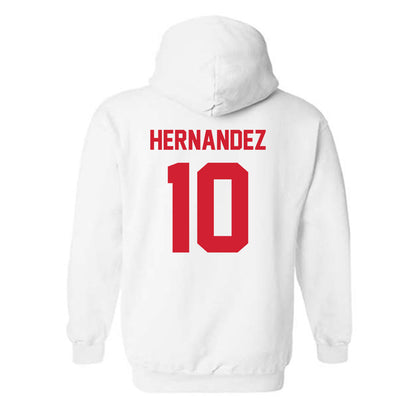 Louisiana - NCAA Baseball : Rigoberto Hernandez - Classic Shersey Hooded Sweatshirt-1