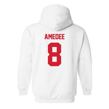 Louisiana - NCAA Baseball : Lee Amedee - Vintage Hooded Sweatshirt Classic Shersey