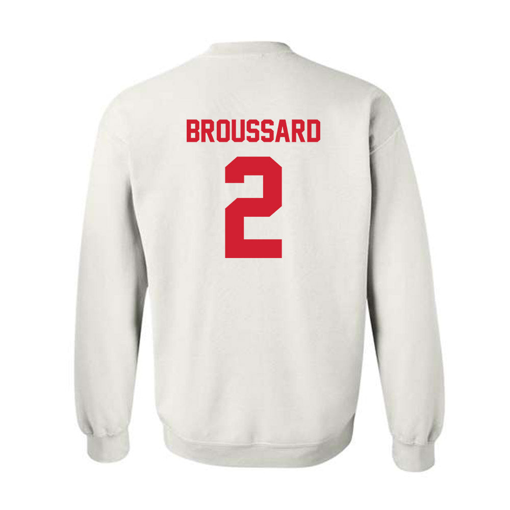 Louisiana - NCAA Baseball : Bryan Broussard - Vintage Crewneck Sweatshirt Classic Shersey