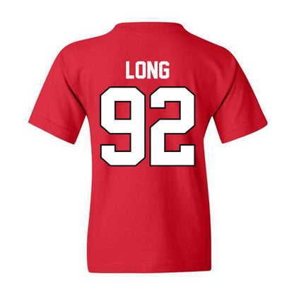 Texas Tech - NCAA Football : Kasen Long - Classic Shersey Youth T-Shirt