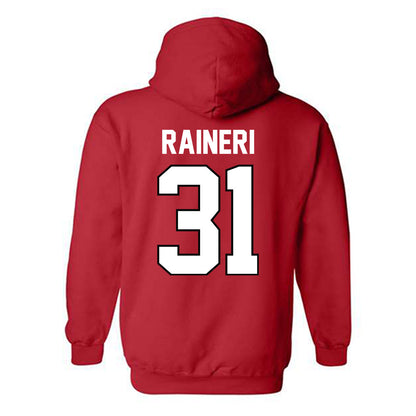 Texas Tech - NCAA Baseball : Kaysen Raineri - Classic Shersey Hooded Sweatshirt-1
