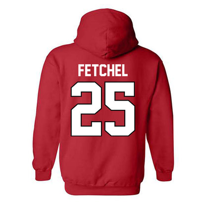 Texas Tech - NCAA Baseball : Zach Fetchel - Classic Shersey Hooded Sweatshirt-1