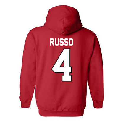 Texas Tech - NCAA Women's Soccer : Logan Russo - Classic Shersey Hooded Sweatshirt-1