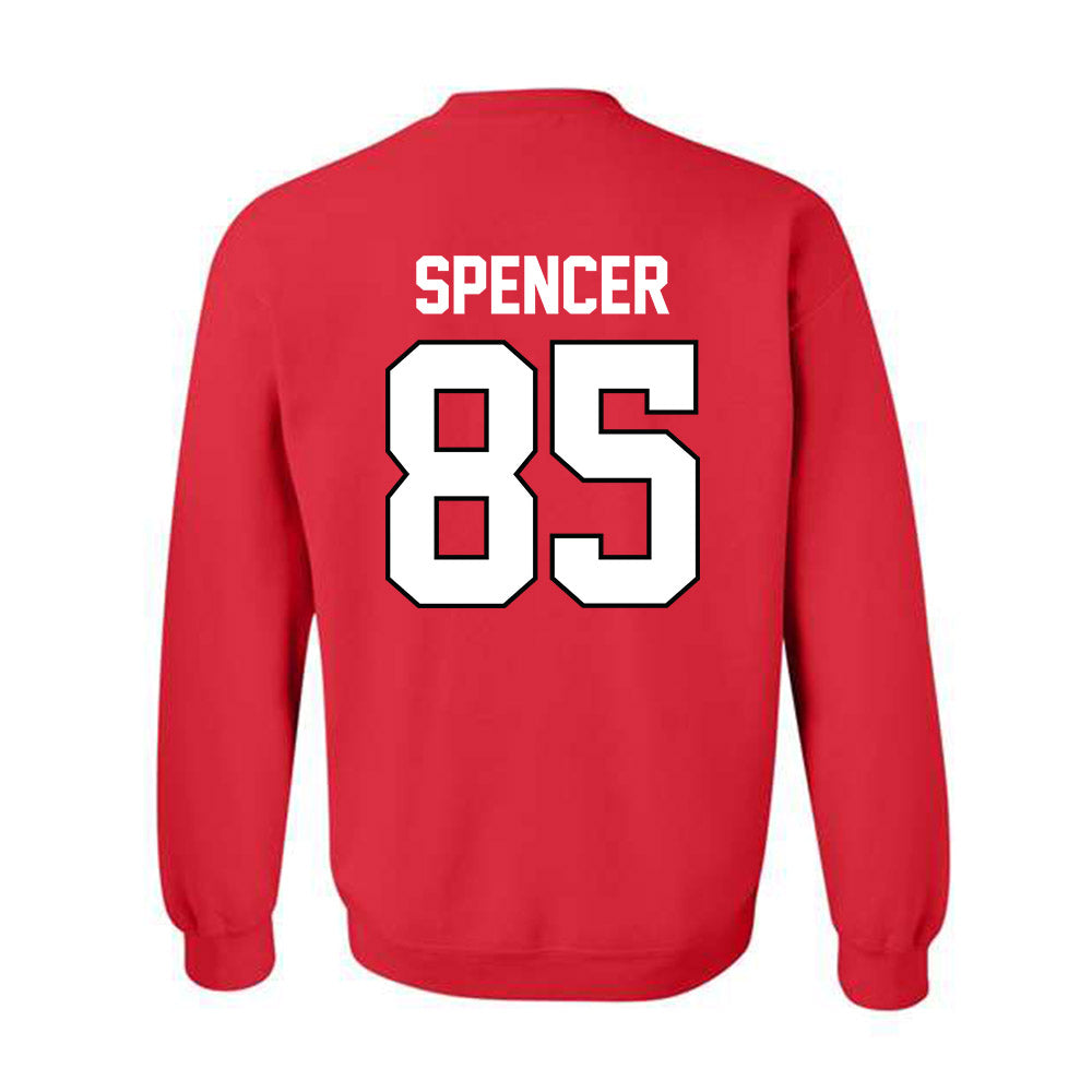 Texas Tech - NCAA Football : Dylan Spencer - Classic Shersey Crewneck Sweatshirt-1