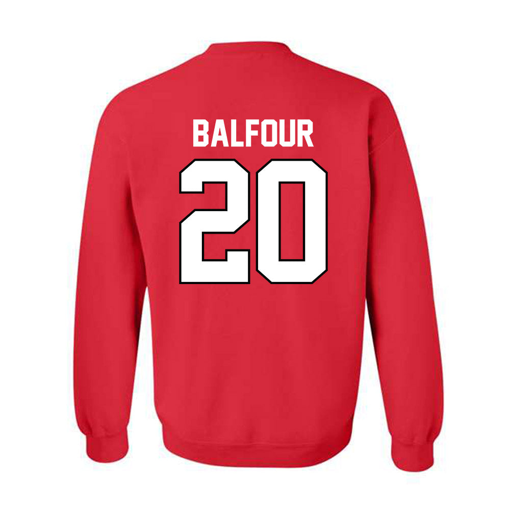 Texas Tech - NCAA Football : Dontae Balfour - Classic Shersey Crewneck Sweatshirt-1